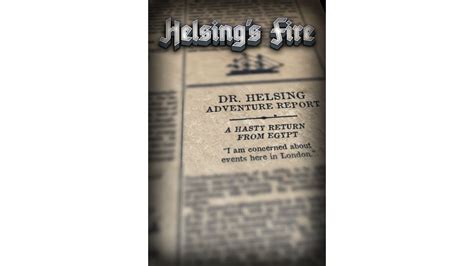 Helsing’s Fire:  Ein Vampirjagd-Abenteuer mit düsterer Atmosphäre und fesselnder Handlung!